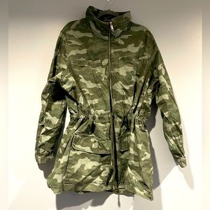 Green Camo Jacket (Never Worn)